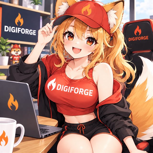 DigiForge イメージキャラクター